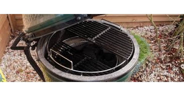 Big Green Egg Cast Iron Half Grid for XL EGGspander System